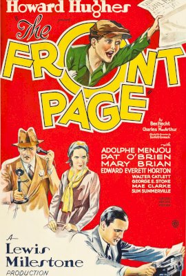 The Front Page  (1931)
